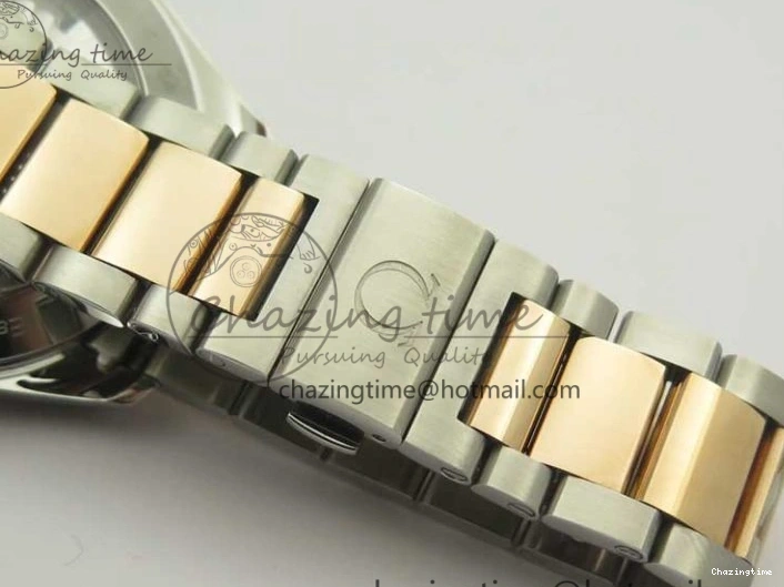 0511 Aqua Terra 150M GMT SS RG VSF 1:1 Best Edition Brown Textured Dial on SS RG Bracelet A8605 Super Clone Original 8058